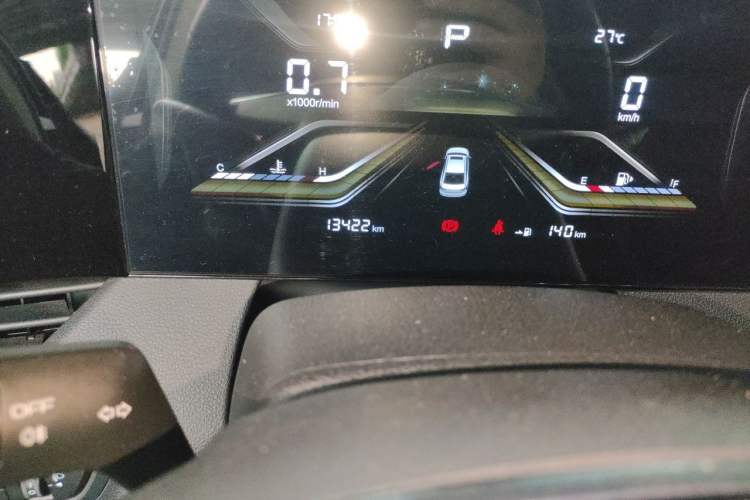 Used Bestune B70 2022 Third Generation 1.5T Automatic Enjoyment Version Odometer Close Up