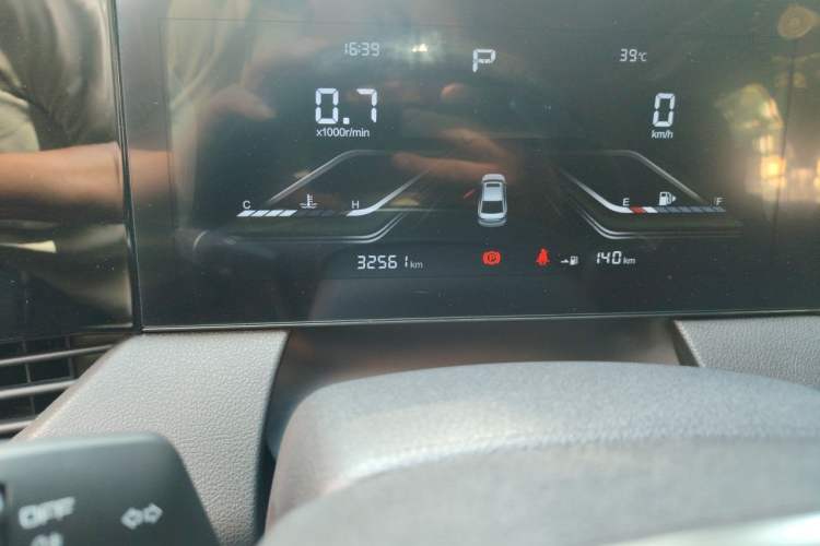 Used Bestune B70 2022 Third Generation 1.5T Automatic Enjoyment Version Odometer Close Up