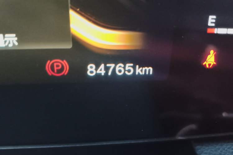 Used Bestune B70 2022 Third Generation 1.5T Automatic Premium Edition Odometer Close Up