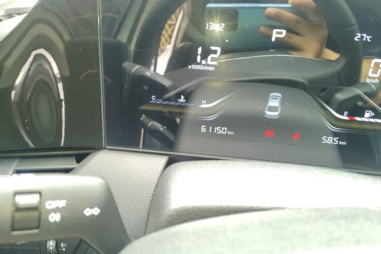 Used Bestune B70 2022 Third Generation 1.5T Automatic Enjoyment Version Odometer Close Up