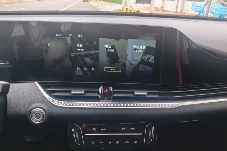 Used Bestune B70 2022 Third Generation 1.5T Automatic Enjoyment Version Audio And AC Panel