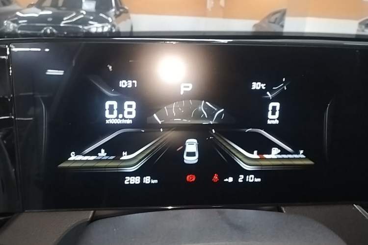 Used Bestune B70 2022 Third Generation 1.5T Automatic Enjoyment Version Instrument Cluster