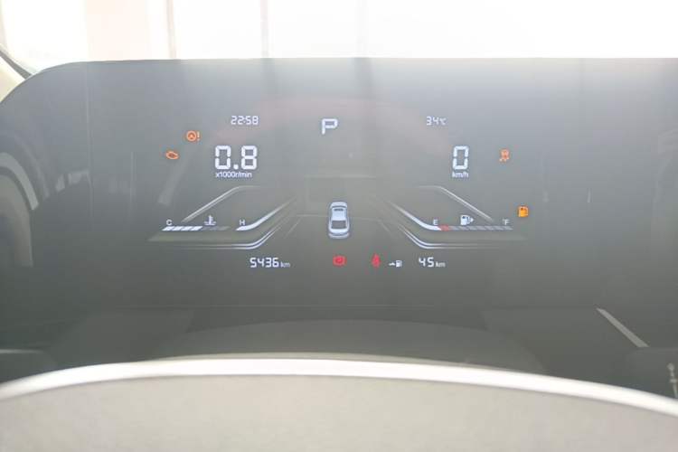 Used Bestune B70 2022 Third Generation 1.5T Automatic Enjoyment Version Instrument Cluster