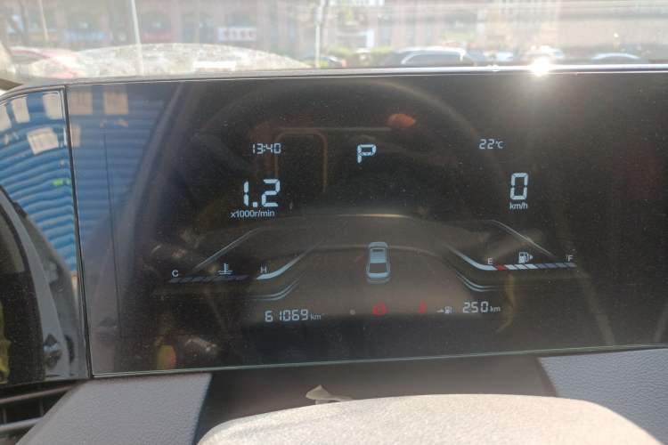 Used Bestune B70 2022 Third Generation 1.5T Automatic Enjoyment Version Instrument Cluster