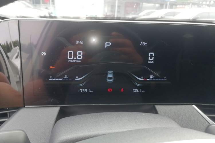 Used Bestune B70 2022 Third Generation 1.5T Automatic Enjoyment Version Instrument Cluster