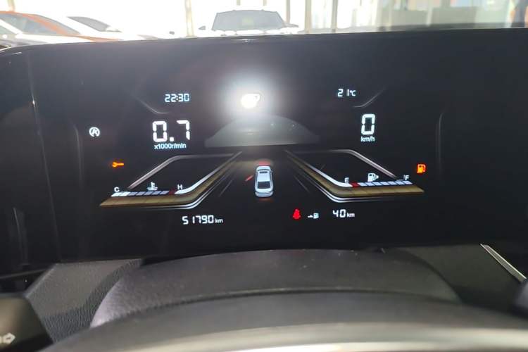 Used Bestune B70 2022 Third Generation 1.5T Automatic Enjoyment Version Instrument Cluster