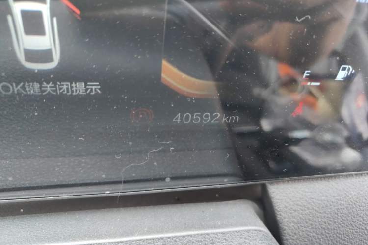 Used Bestune B70 2022 Third Generation 1.5T Automatic Premium Edition Odometer Close Up