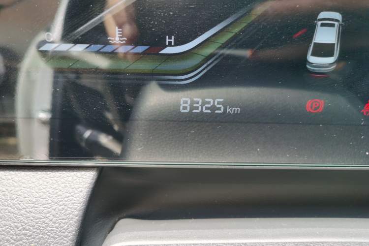 Used Bestune B70 2022 Third Generation 1.5T Automatic Enjoyment Version Odometer Close Up
