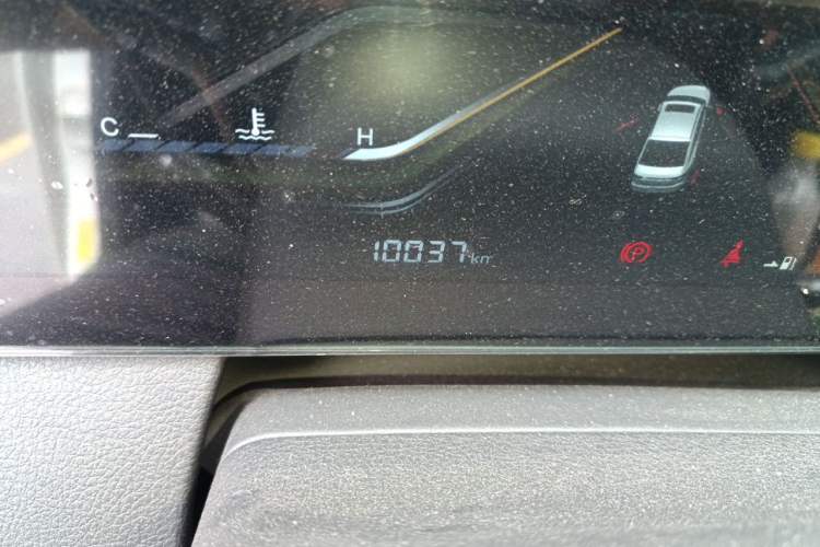 Used Bestune B70 2022 Third Generation 1.5T Automatic Enjoyment Version Odometer Close Up