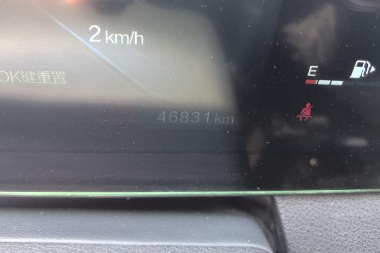 Used Bestune B70 2022 Third Generation 1.5T Automatic Premium Edition Odometer Close Up