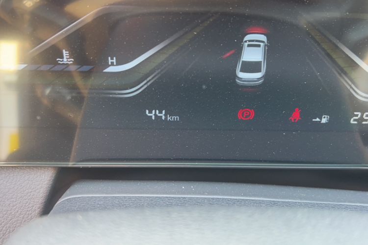 Used Bestune B70 2022 Third Generation 1.5T Automatic Enjoyment Version Odometer Close Up