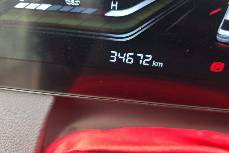 Used Bestune B70 2022 Third Generation 1.5T Automatic Enjoyment Version Odometer Close Up