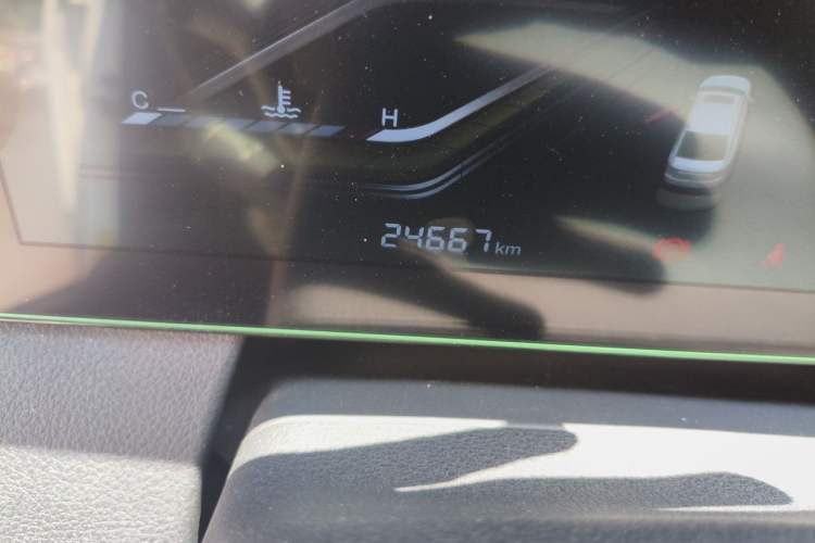 Used Bestune B70 2022 Third Generation 1.5T Automatic Enjoyment Version Odometer Close Up