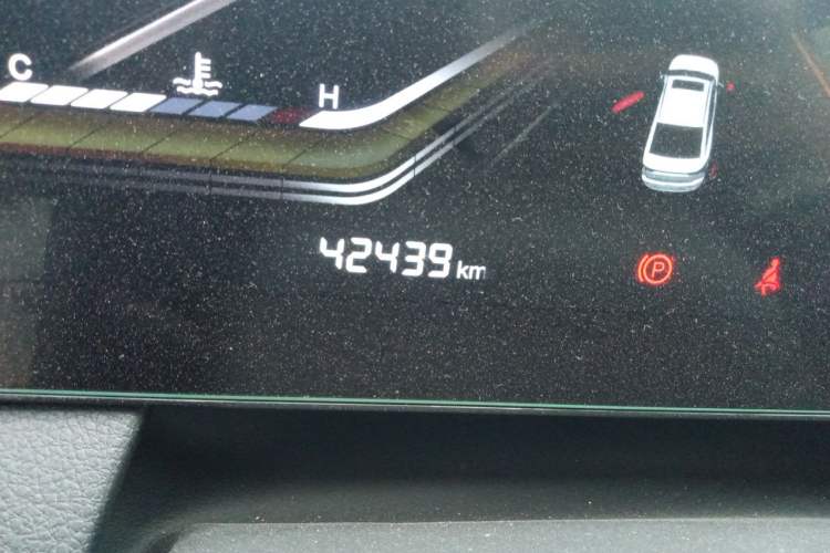 Used Bestune B70 2022 Third Generation 1.5T Automatic Enjoyment Version Odometer Close Up