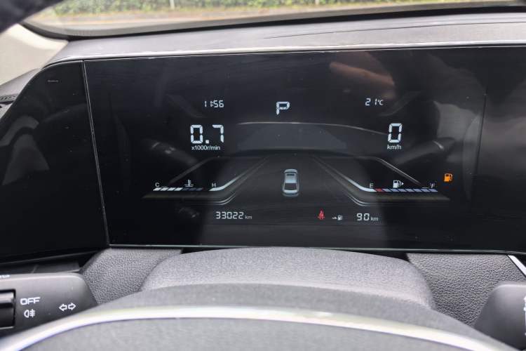 Used Bestune B70 2022 Third Generation 1.5T Automatic Enjoyment Version Odometer Close Up