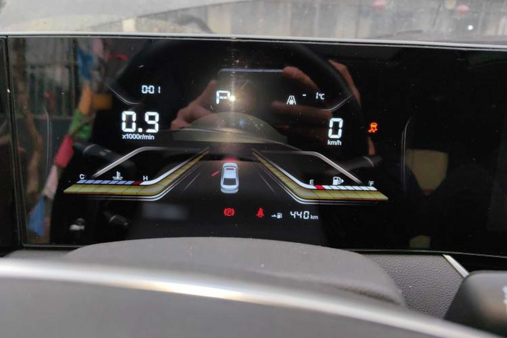 Used Bestune B70 2023 Third Generation 1.5T Automatic Enjoyment Version 70th Anniversary Edition Instrument Cluster