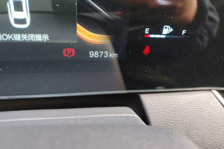 Used Bestune B70 2023 Third Generation 1.5T Automatic Enjoyment Version Odometer Close Up