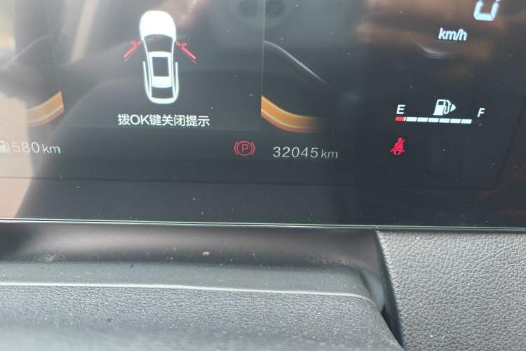 Used Bestune B70 2023 Third Generation 1.5T Automatic Enjoyment Version Odometer Close Up