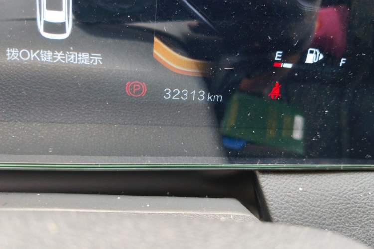 Used Bestune B70 2023 Third Generation 1.5T Automatic Enjoyment Version Odometer Close Up