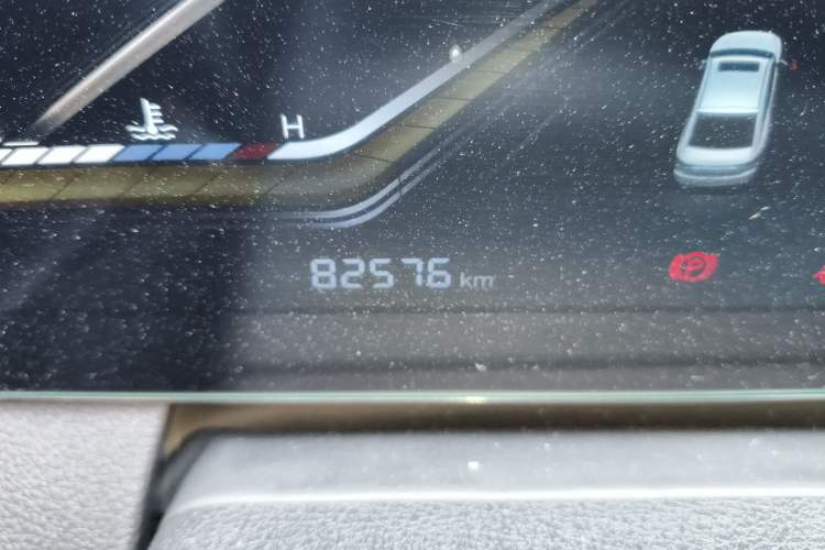 Used Bestune B70 2023 Third Generation 1.5T Automatic Enjoyment Version 70th Anniversary Edition Odometer Close Up