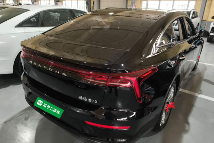 Used Bestune B70 2023 Third Generation 1.5T Automatic Enjoyment Version Rear Right 45 Deg
