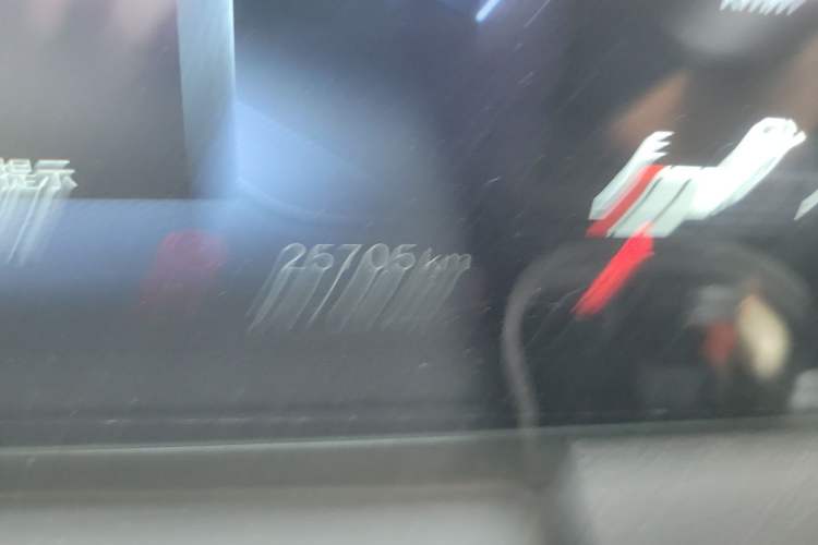Used Bestune B70 2023 Third Generation 1.5T Automatic Enjoyment Version Odometer Close Up