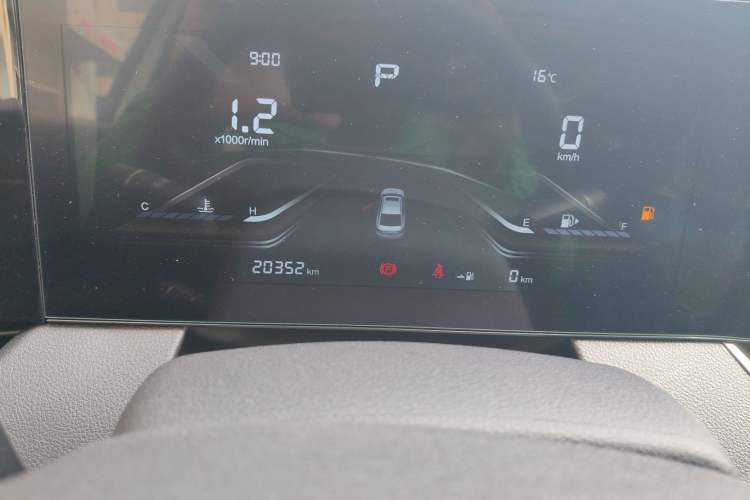 Used Bestune B70 2023 Third Generation 1.5T Automatic Enjoyment Version 70th Anniversary Edition Instrument Cluster