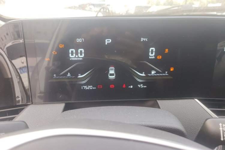 Used Bestune B70 2023 3rd Generation 1.5T Automatic Enjoyment Version 70th Anniversary Edition Instrument Cluster