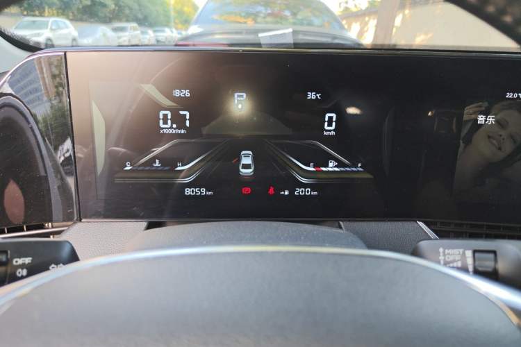 Used Bestune B70 2023 Third Generation 1.5T Automatic Enjoyment Version 70th Anniversary Edition Instrument Cluster