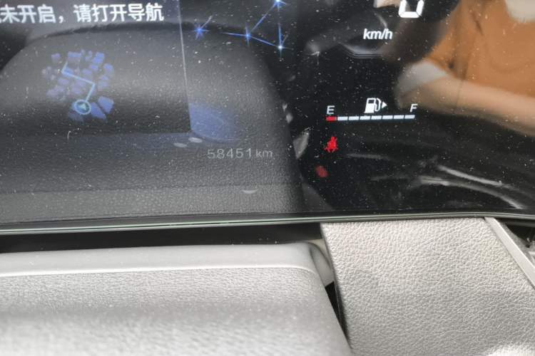 Used Bestune B70 2023 Third Generation 1.5T Automatic Enjoyment Version Odometer Close Up