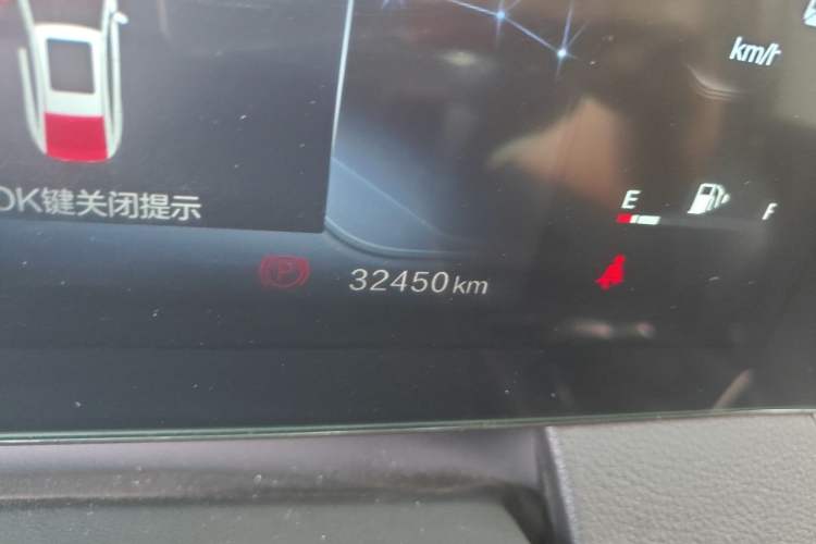 Used Bestune B70 2023 Third Generation 1.5T Automatic Enjoyment Version Odometer Close Up