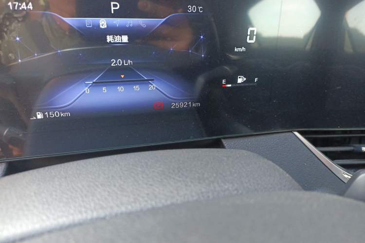Used Bestune B70 2023 Third Generation 1.5T Automatic Enjoyment Version Odometer Close Up