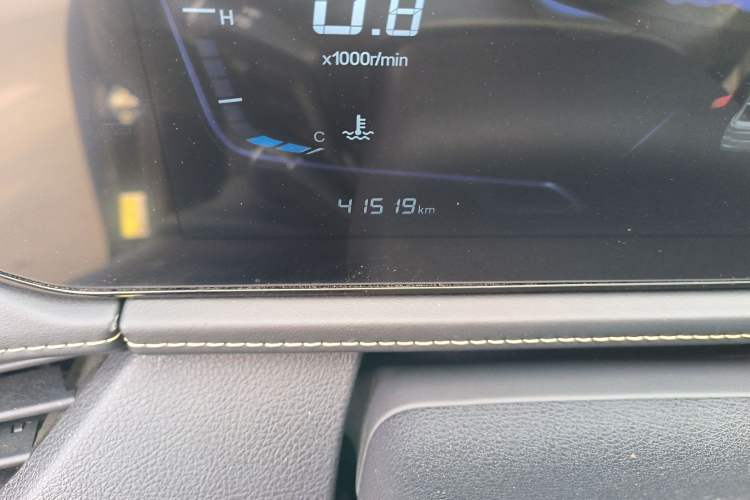 Used Bestune B70 2024 Dragon Edition 1.5T Leading Model Odometer Close Up