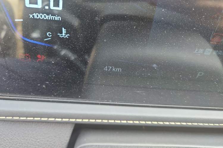 Used Bestune B70 2024 Dragon Edition 1.5T Leading Model Odometer Close Up