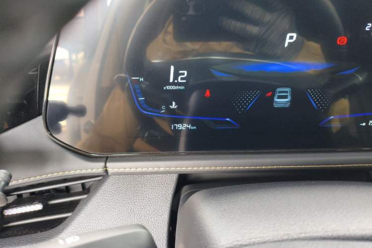 Used Bestune B70 2024 Dragon Edition 1.5T Leading Model Odometer Close Up