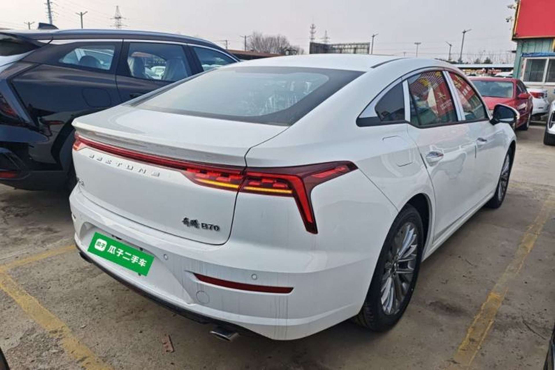 Used Bestune B70 2025 Dragon Edition 1.5T Enjoyment Model Rear Right 45 Deg