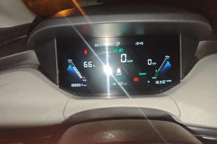 Used Bestune NAT 2022 Comfort Travel Version 100kW 425km Instrument Cluster