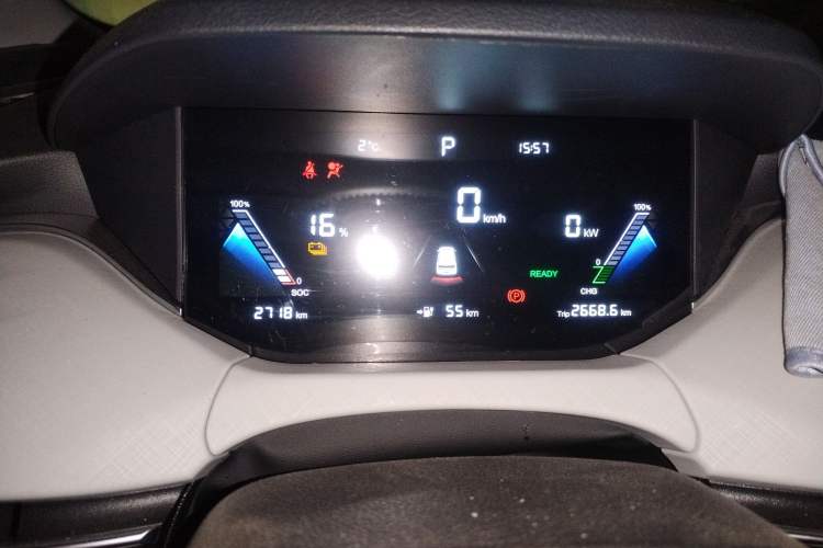 Used Bestune NAT 2023 PRO Comfortable Travel Extended Range Battery-Swap Version 401km Instrument Cluster