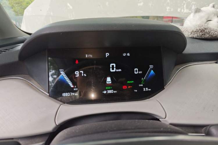 Used Bestune NAT 2021 Ride-Hailing Version Instrument Cluster