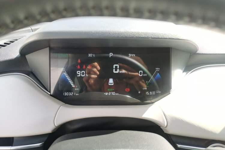 Used Bestune NAT 2021 Ride-Hailing Version Instrument Cluster