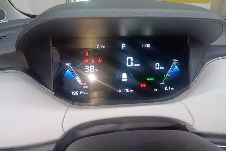 Used Bestune NAT 2021 Ride-Hailing Version Instrument Cluster