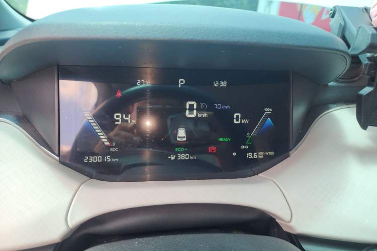 Used Bestune NAT 2021 Ride-Hailing Version Instrument Cluster