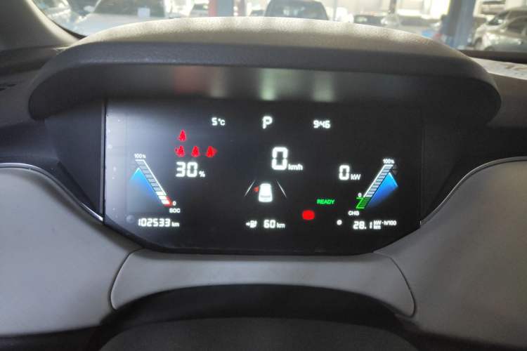 Used Bestune NAT 2021 Ride-Hailing Version Instrument Cluster