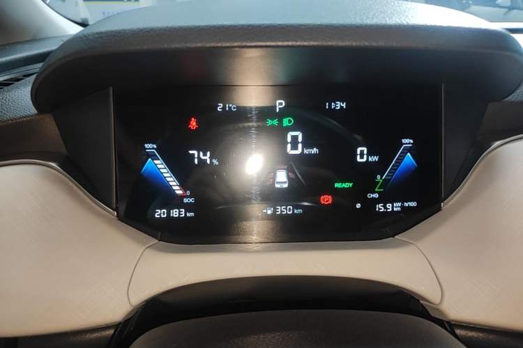 Used Bestune NAT 2022 Enjoy Travel Battery-Swap Version 100kW 401km Instrument Cluster