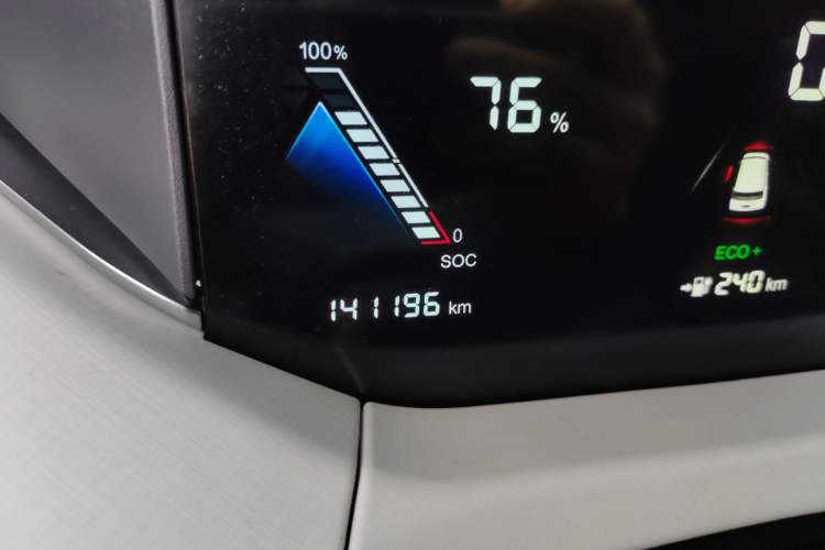 Used Bestune NAT 2022 Enjoy Travel Edition 100kW 419km Odometer Close Up