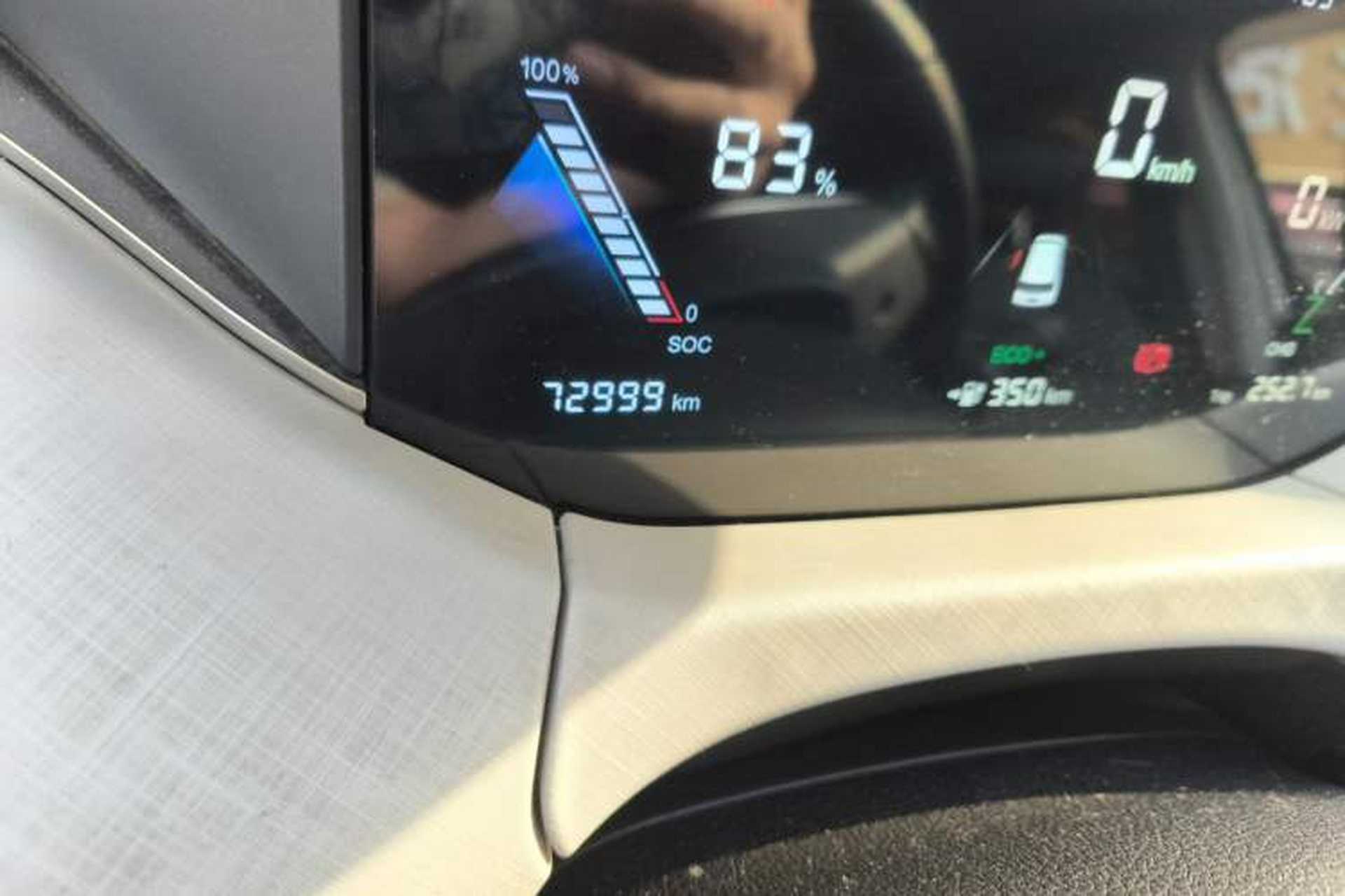 Used Bestune NAT 2022 Enjoy Travel Edition 100kW 425km Odometer Close Up