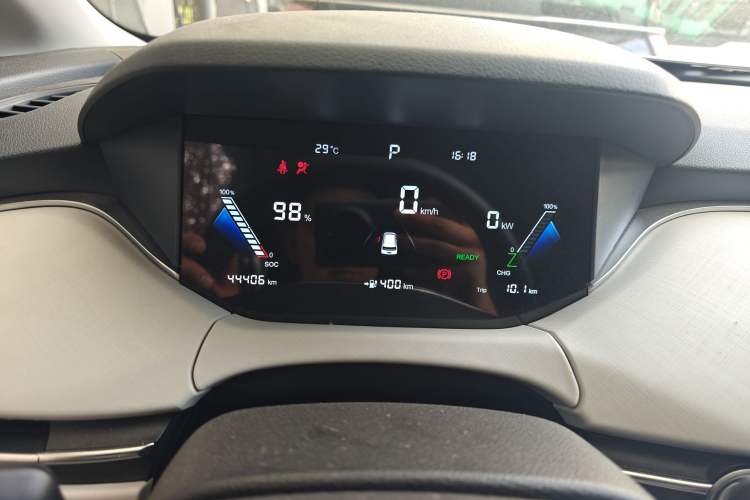 Used Bestune NAT 2022 Comfort Travel Version 100kW 419km Odometer Close Up