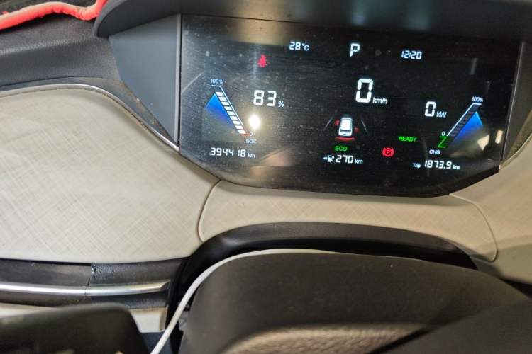 Used Bestune NAT 2022 Enjoy Travel Edition 120kW 419km Odometer Close Up