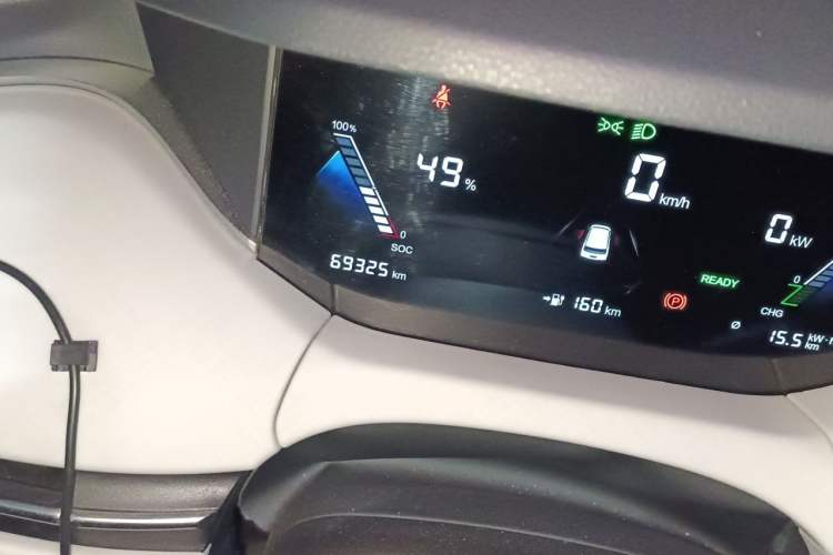 Used Bestune NAT 2022 Enjoy Travel Edition 120kW 419km Odometer Close Up