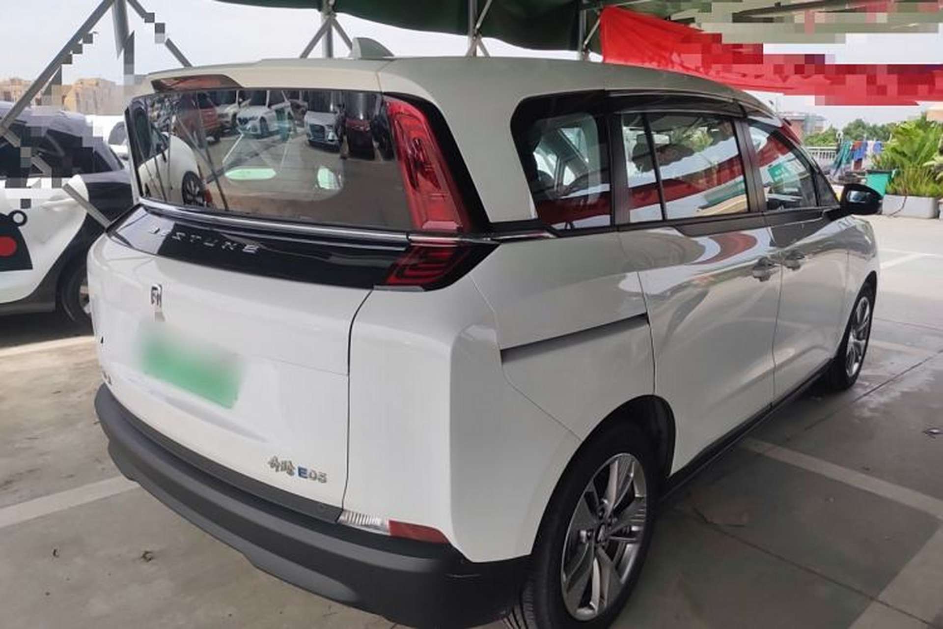 Used Bestune NAT 2022 Comfortable Travel Battery-Swap Version 100kW 401km Rear Right 45 Deg